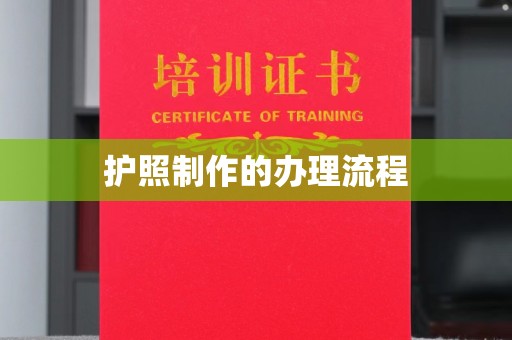 阆中护照制作的办理流程
