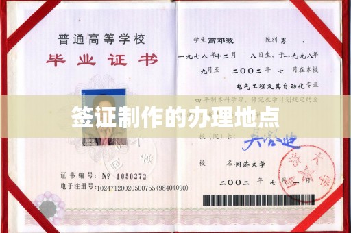 阆中签证制作的办理地点