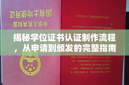 阆中揭秘学位证书认证制作流程，从申请到颁发的完整指南