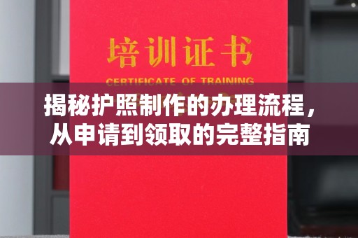 阆中揭秘护照制作的办理流程，从申请到领取的完整指南